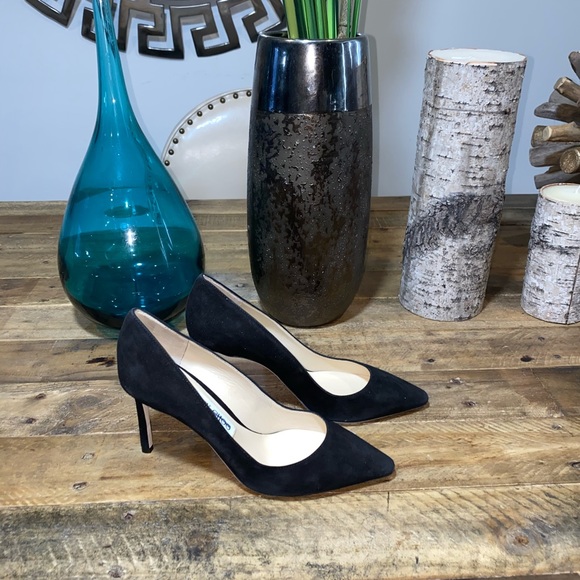 Jimmy Choo Romy Suede Pumps - Picture 4 of 8